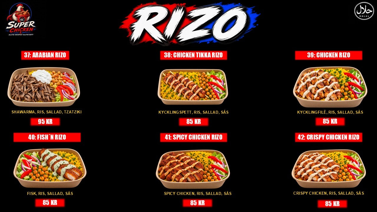Rizo meny